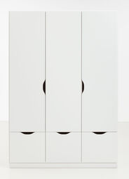 Drehtürenschrank 3-trg.