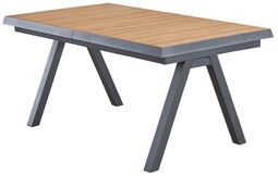 OUTDOOR Ausziehtisch Teakplatte Garten