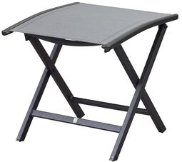 OUTDOOR Gartenhocker Alu