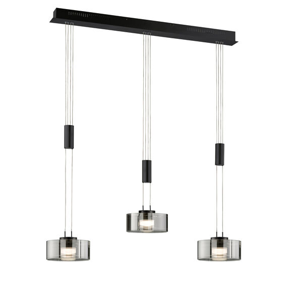 Fischer & Honsel LED-Pendelleuchte 3flg