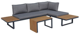 Gartenlounge Alu/Polywood