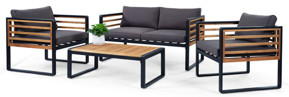 OUTDOOR Garten-Set 4 tlg.