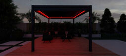 LED-Beleuchtung Gartenpavillon