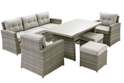 Gartenmöbel Set Polyrattan