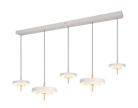 Trio Leuchten LED-Pendelleuchte 5flg