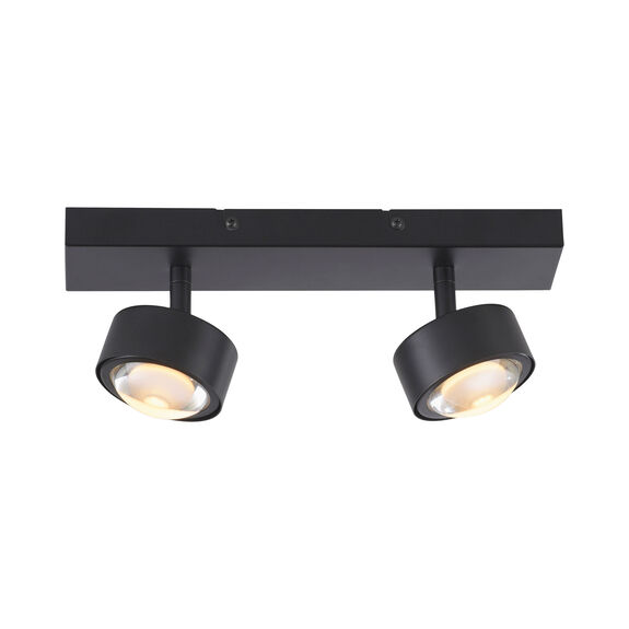 JUST LIGHT LED-Deckenleuchte 2flg