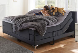 Boxspringbett m. Motor