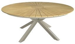 OUTDOOR Teakholz Esstisch rund