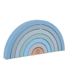 Regenbogen blau