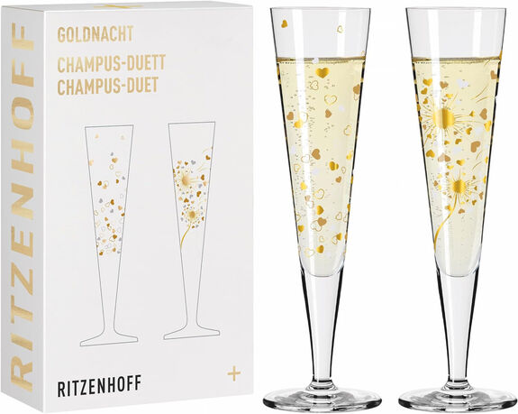 Ritzenhoff Cristal 2er Champagnerglas 205ml
