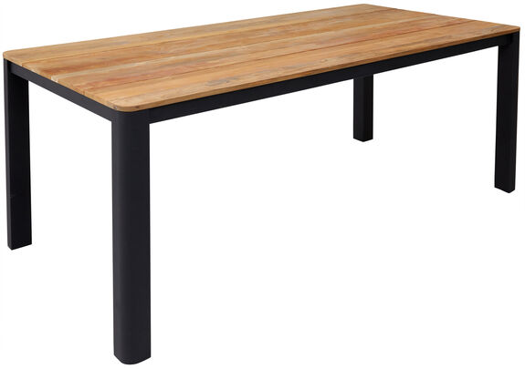 OUTDOOR Gartentisch Teak/Metall