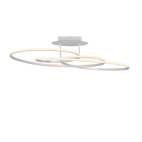 JUST LIGHT LED-Deckenleuchte 1flg wei&szlig;