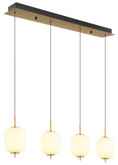 Globo LED-Pendelleuchte 4flg