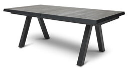 Ausziehtisch Keramik/Teak
