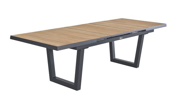 OUTDOOR Ausziehtisch Teakplatte Garten