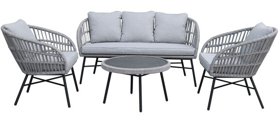 OUTDOOR Gartensofa- Set 4 tlg.