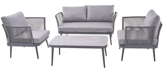 OUTDOOR Gartensofa Set 4 tlg.