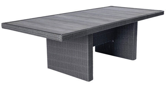 OUTDOOR Gartentisch Wangenform