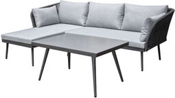OUTDOOR Lounge-Set 3 tlg.