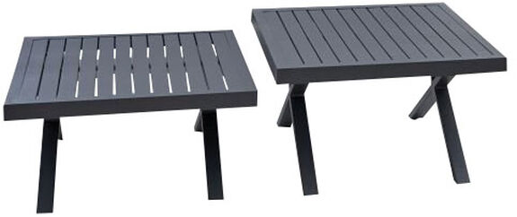 OUTDOOR Gartenm&ouml;bel Beistelltisch-Set