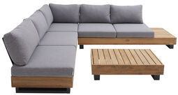 Gartenlounge Set Teak massiv