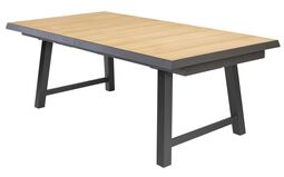 OUTDOOR Ausziehtisch Teakplatte Garten
