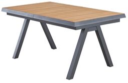 OUTDOOR Ausziehtisch Teakplatte Garten
