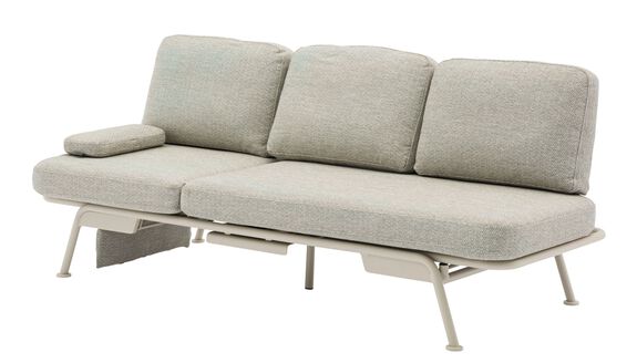 ZEBRA Garten 3-Sitzer Sofa
