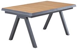 OUTDOOR Ausziehtisch Teakplatte Garten
