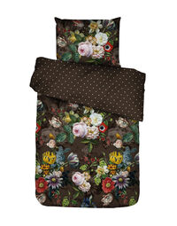 ESSENZA HOME Satin-Bettwäsche chocolate