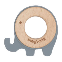 Beißring-Elefant grau