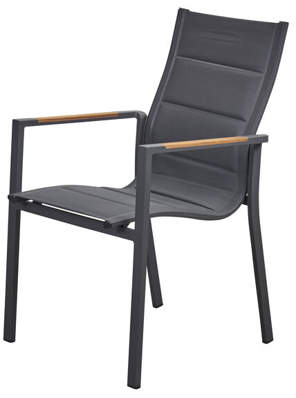 OUTDOOR Alu Textilene Stapelsessel