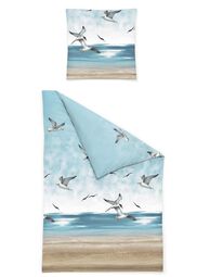 Bierbaum Seersucker-Bettw&auml;sche