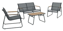 OUTDOOR Garten-Set 4 tlg.