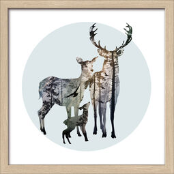 Pro Art Kunstdruck gerahmt 28x28cm