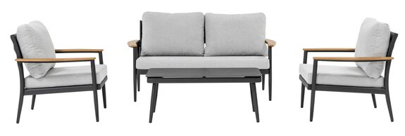 OUTDOOR Gartenlounge-Set 4 tlg.