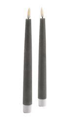 casa NOVA 2er LED-Kerze 22cm