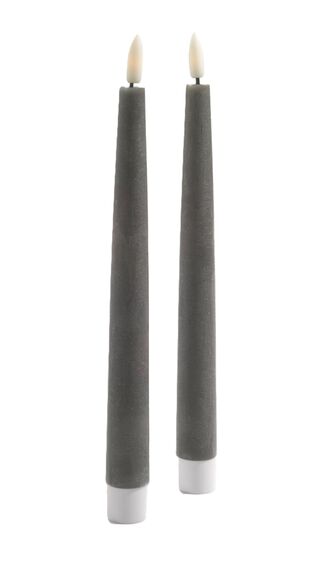 casa NOVA 2er LED-Kerze 22cm