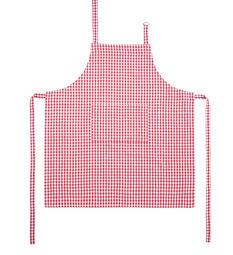 Schürze mit Tasche Karo