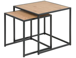 Beistelltisch-Set eckig