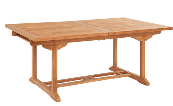 OUTDOOR Ausziehtisch Teak Garten