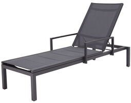 OUTDOOR Gartenliege/Sonnenliege Alu