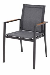 OUTDOOR Gartenstuhl Alu/Teak