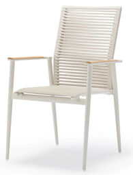 Musterring Gartenstapeltuhl grau
beige