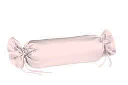 Uni-Satin-Nackenrollenbezug