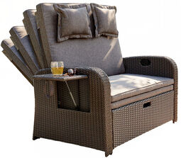 Outdoor Sofa-Bett variabel