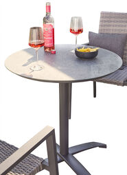 Garten-Bistrotisch rund