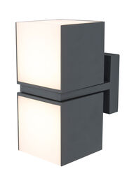 LED-Außen Wandleuchte 2flg