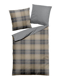 Dormisette Melange-Flanell-Bettwäsche