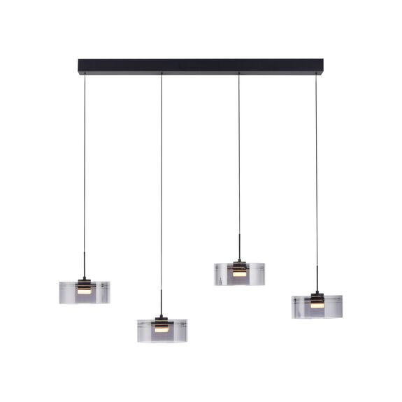 MONDO Mondo LED-Pendelleuchte 4flg
